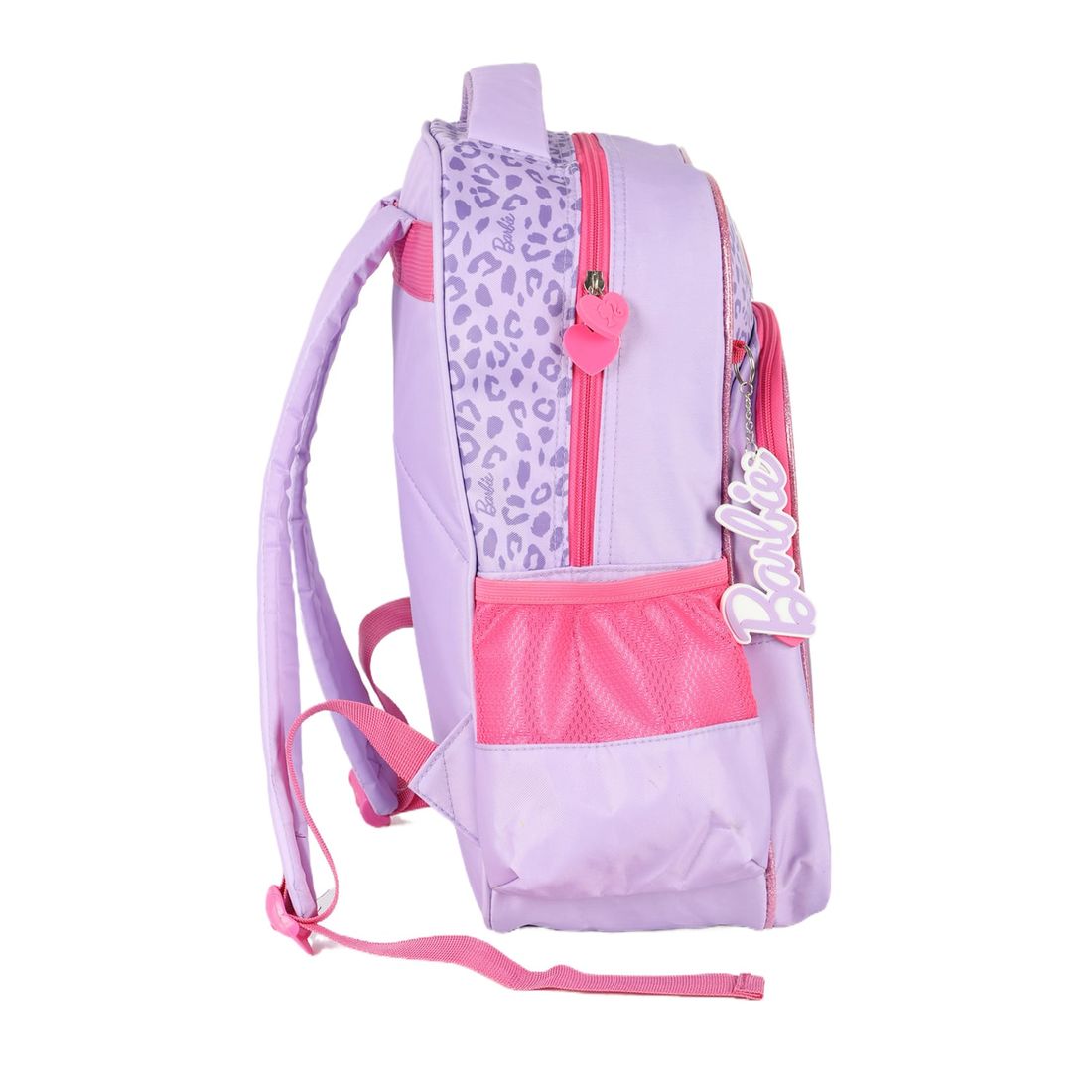 Conjunto de Mala de Bordo 10 kg e Mochila Infantil Barbie Pink