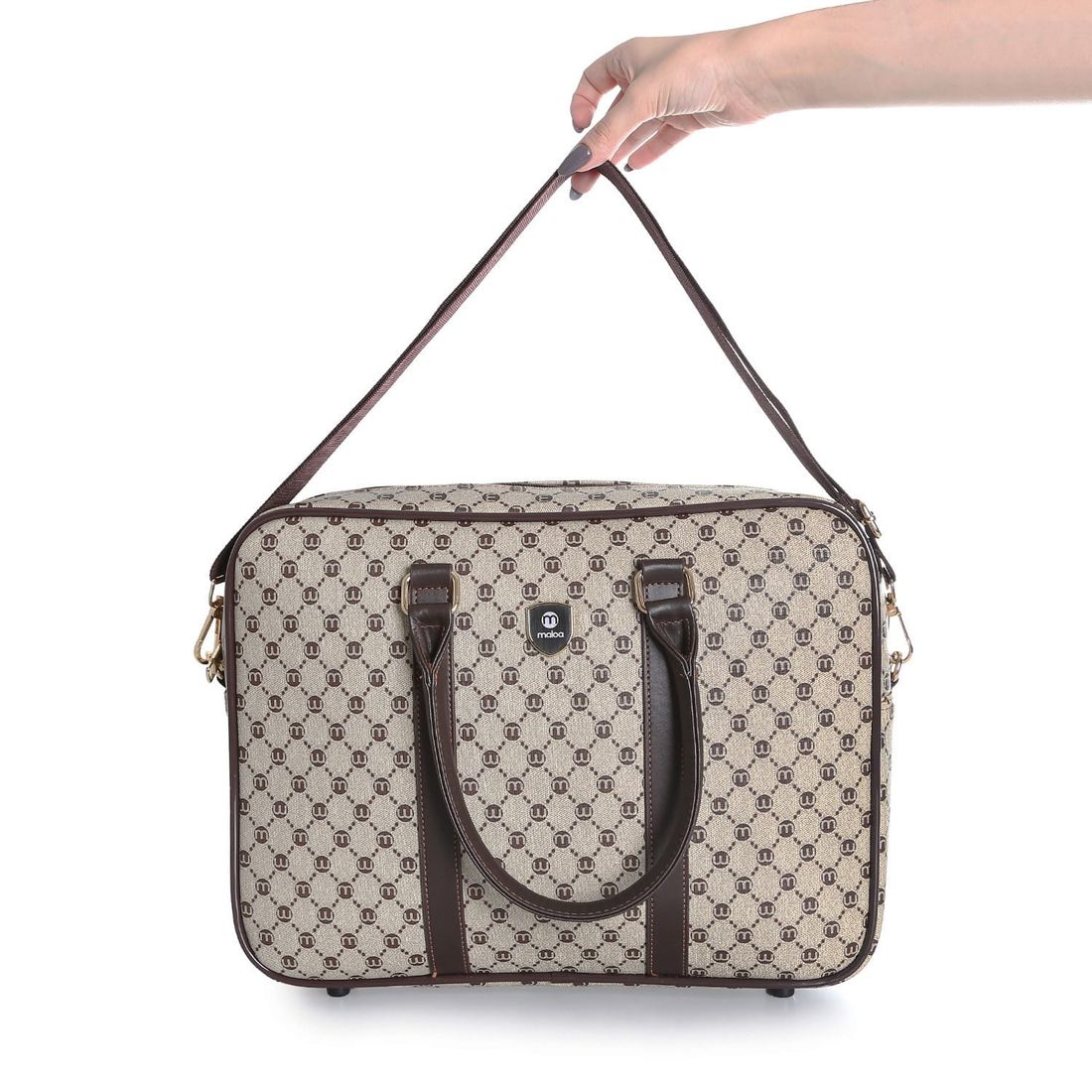 Kit de Mala Pequena de Bordo 10 kg Amsterdam, Bolsa de Mao, Saco Organizador Melancia e Kit Frasco 10 Peças Vinho