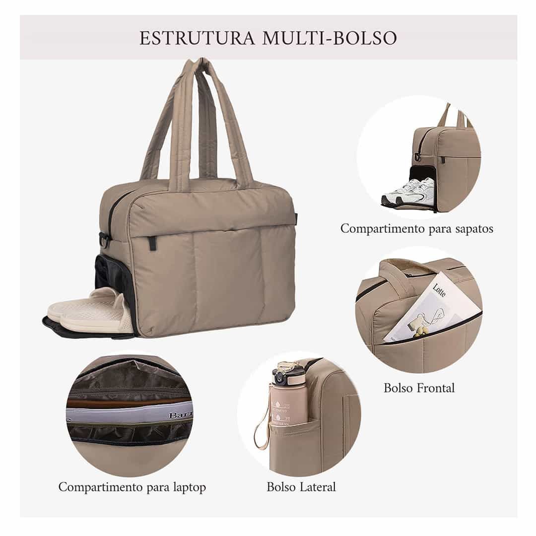Kit de Viagem Confort Bag Maloa Chocolate Kit de Viagem Confort Bag Maloa Chocolate