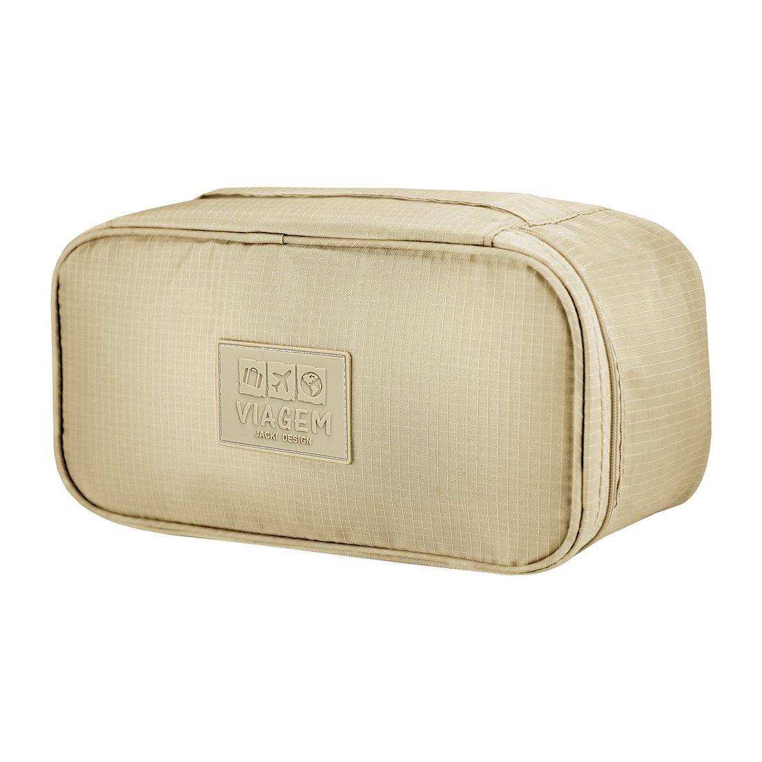 Bolsa Porta Lingerie Bege