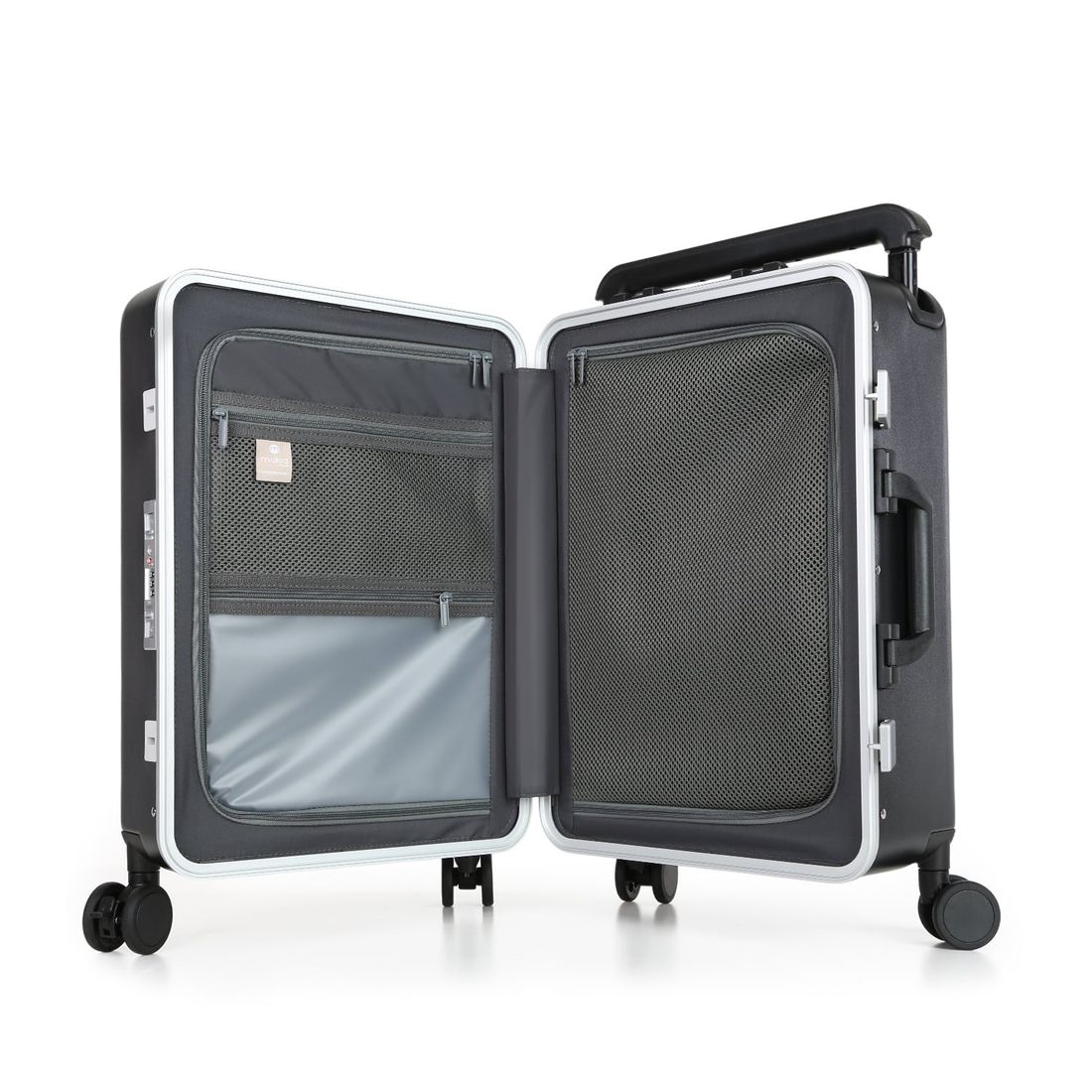 Mala de Viagem Pequena de Bordo 10 kg em Policarbonato Barcelona Maloa Preto Mala de Viagem Pequena de Bordo 10 kg em Policarbonato Barcelona Maloa Preto