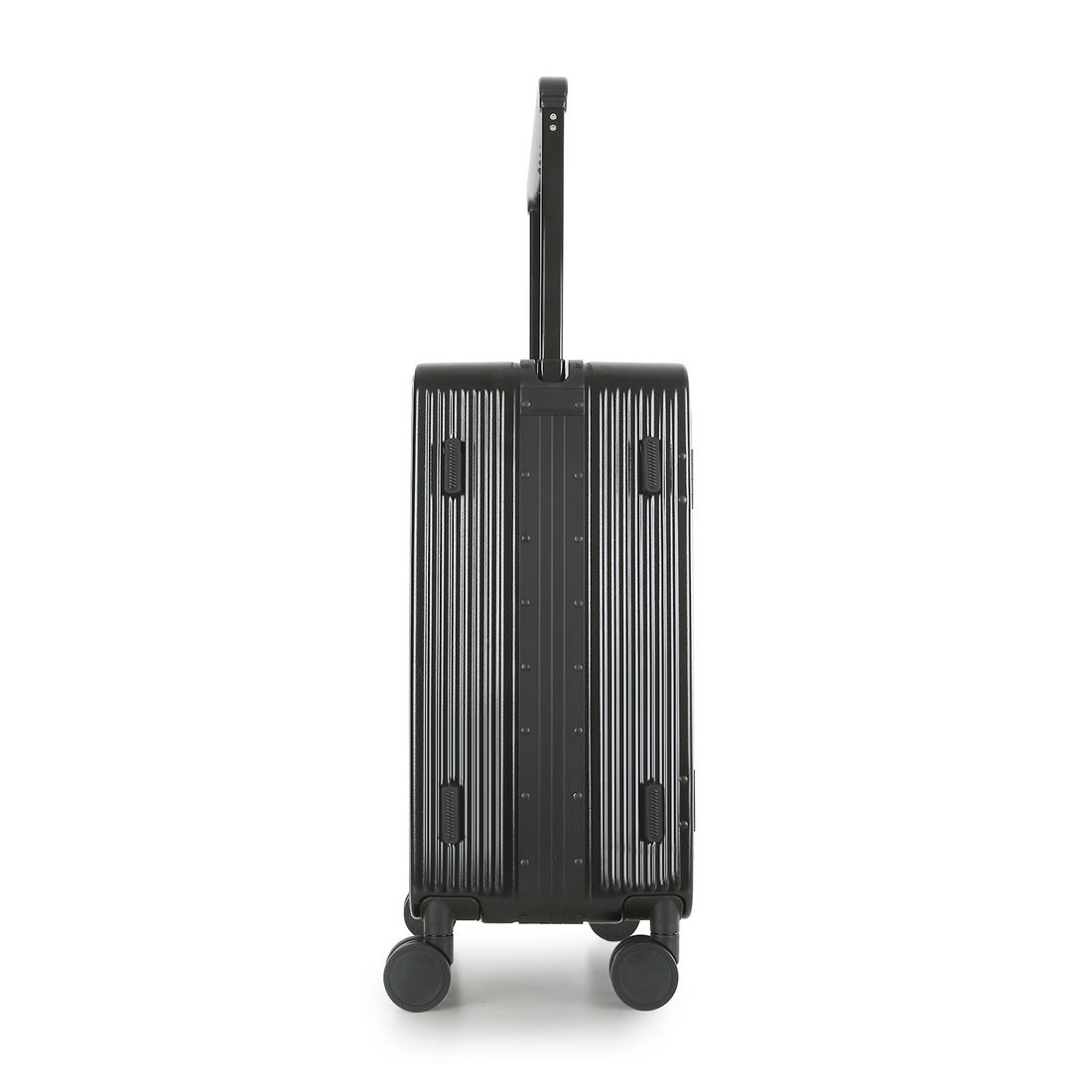 Mala de Viagem Pequena de Bordo 10 kg Policarbonato Mônaco Maloa Preto