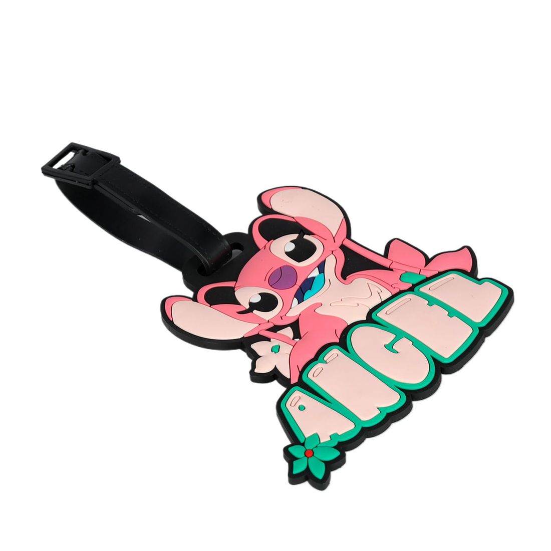 Tag Identificador de Bagagem para Malas de Viagem em PVC Angel Rosa Tag Identificador de Bagagem para Malas de Viagem em PVC Angel Rosa