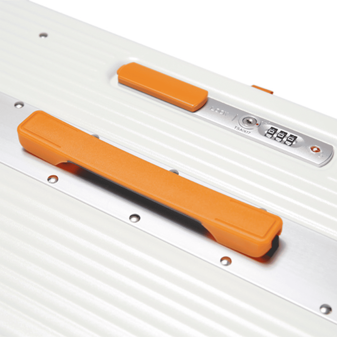 Mala de Viagem Pequena de Bordo 10 kg Policarbonato Mônaco Maloa Branco Mala de Viagem Pequena de Bordo 10 kg Policarbonato Mônaco Maloa Branco