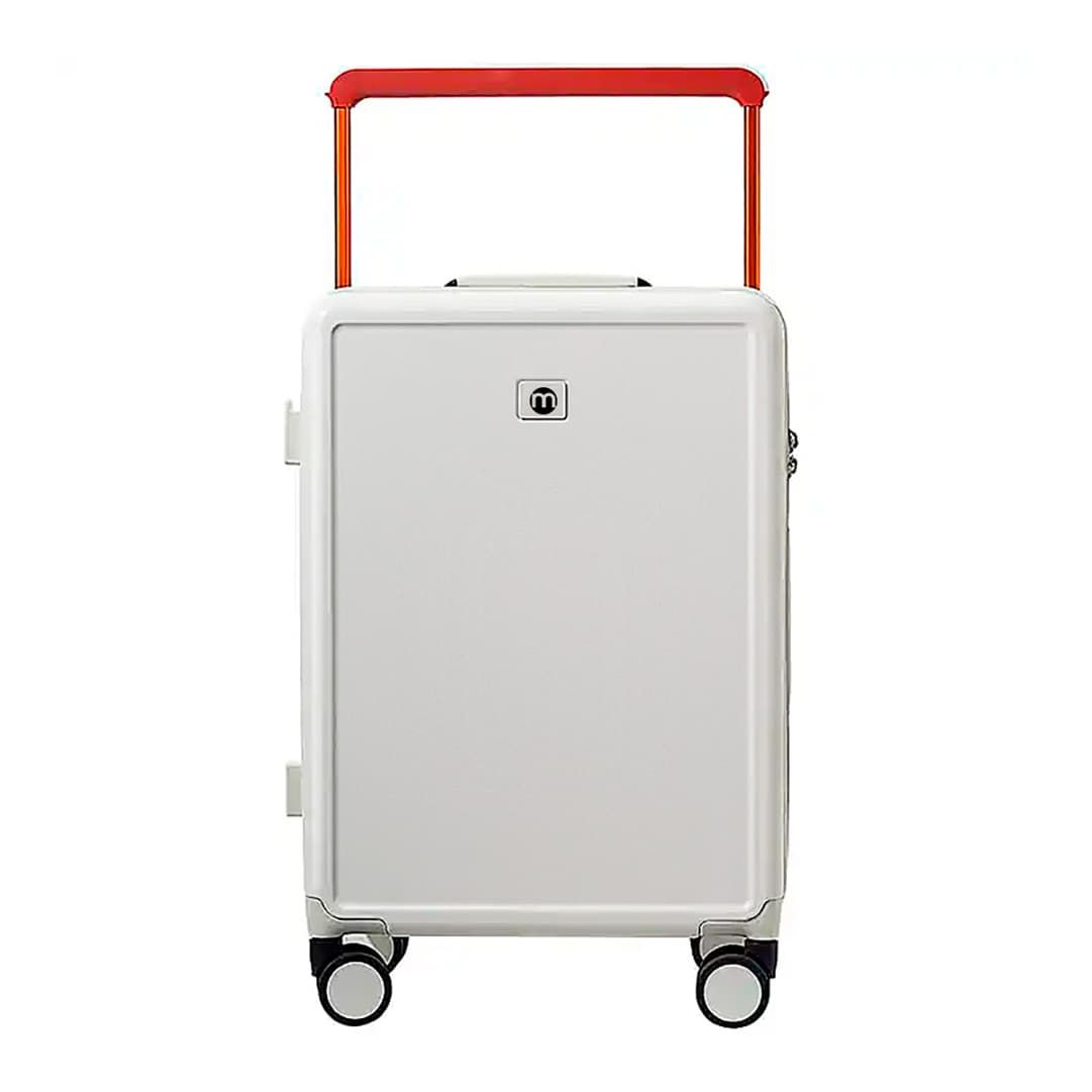 Mala de Viagem Pequena de Bordo 10 kg em Policarbonato Dinamarca Maloa Branco Mala de Viagem Pequena de Bordo 10 kg em Policarbonato Dinamarca Maloa Branco