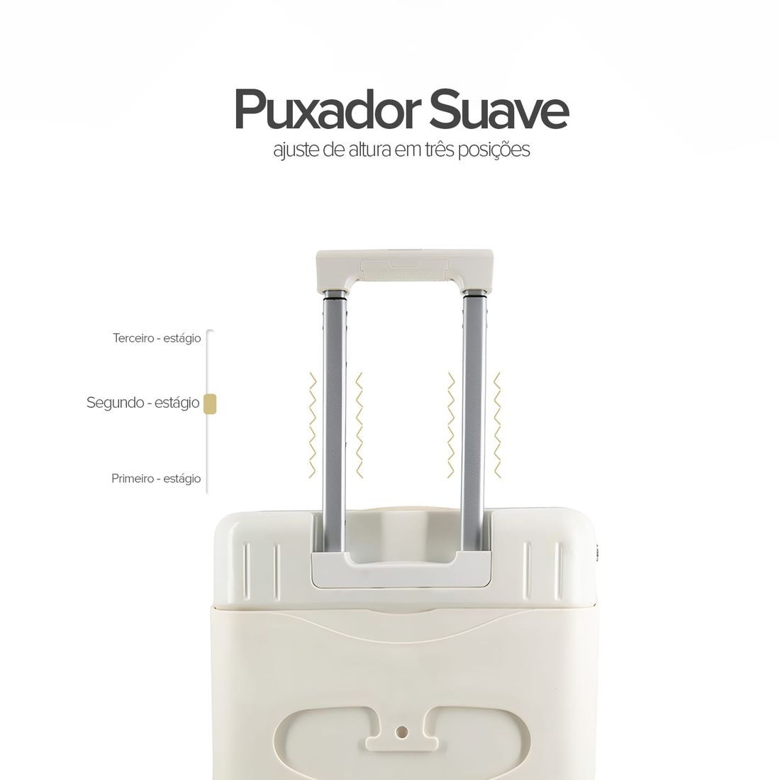 Mala de Viagem Pequena de Bordo 10 kg com Assento Infantil Policarbonato Grécia Maloa Branco Mala de Viagem Pequena de Bordo 10 kg com Assento Infantil Policarbonato Grécia Maloa Branco