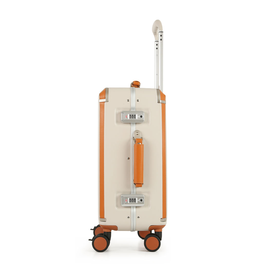 Mala de Viagem Pequena de Bordo 10kg em Policarbonato Vienna Maloa Bege Mala de Viagem Pequena de Bordo 10kg em Policarbonato Vienna Maloa Bege