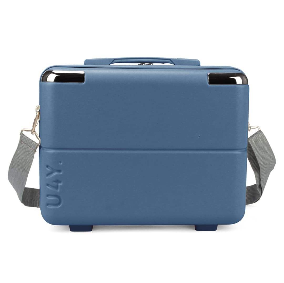 Kit de Malas de Viagem 3 Peças com Expansor e Frasqueira Katerini Azul Kit de Malas de Viagem 3 Peças com Expansor e Frasqueira Katerini Azul