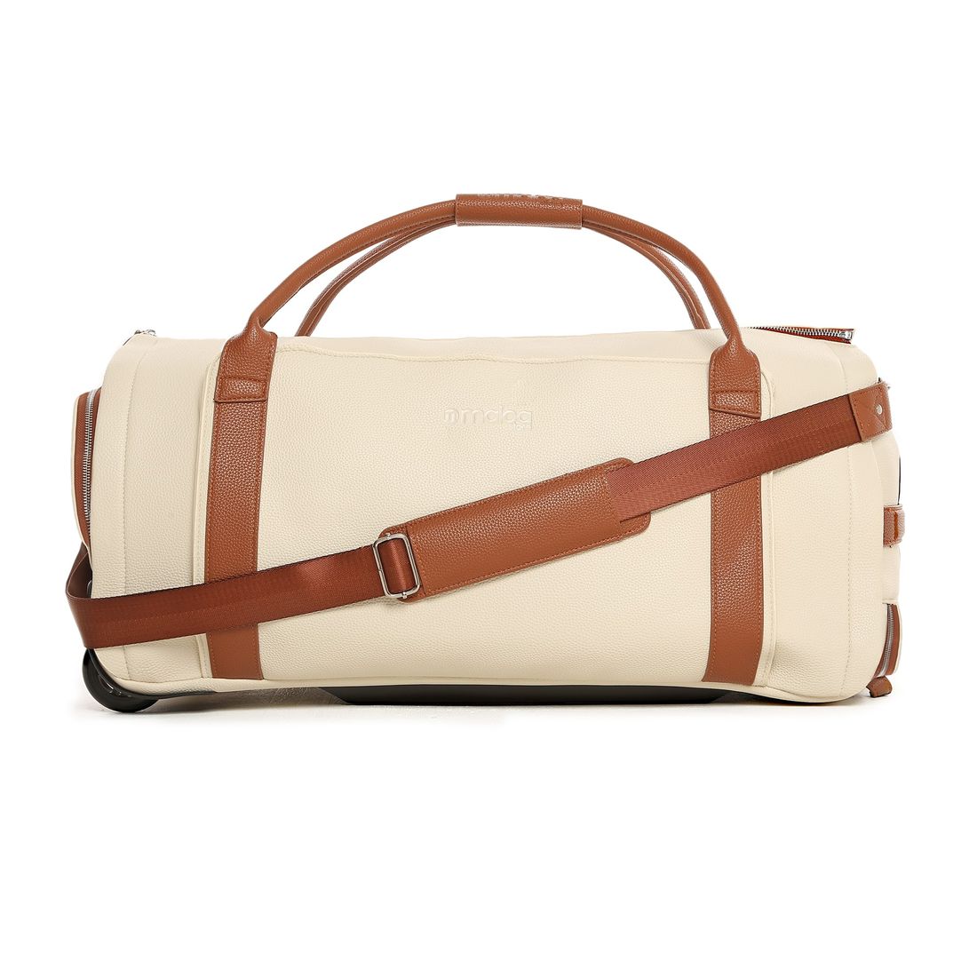 Conjunto  Bolsa de Viagem Executiva Multifuncional 9 em 1 Bege e Maletas Porta Vinho para Viagem Maloa Conjunto  Bolsa de Viagem Executiva Multifuncional 9 em 1 Bege e Maletas Porta Vinho para Viagem Maloa