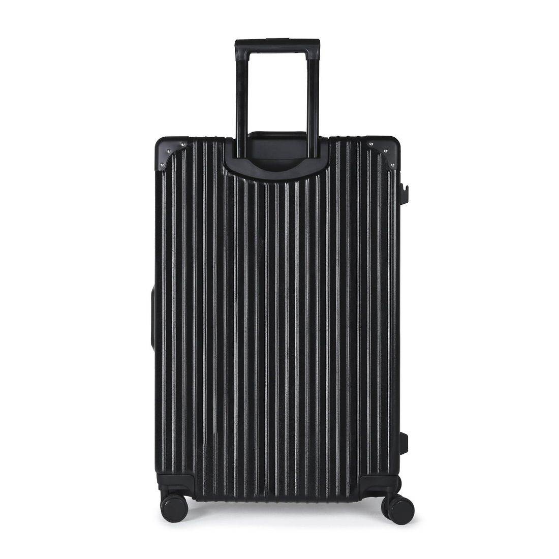 Compre Mala de Viagem Toronto Preto Grande 32kg em ABS Policarbonato e Ganhe Frasqueira