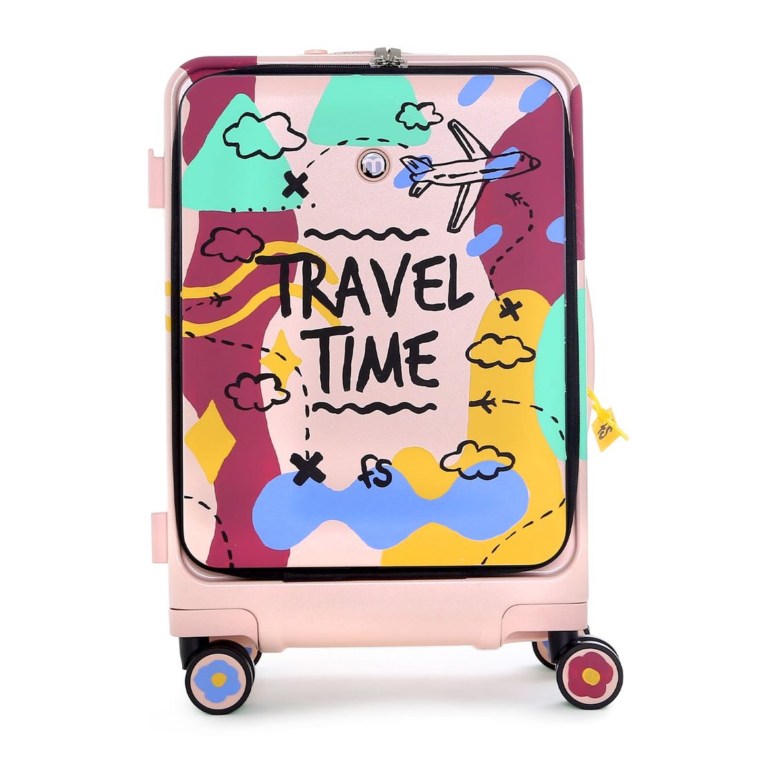 Mala de Viagem Pequena de Bordo 10 kg em Policarbonato Bélgica Travel Time Maloa Mala de Viagem Pequena de Bordo 10 kg em Policarbonato Bélgica Travel Time Maloa