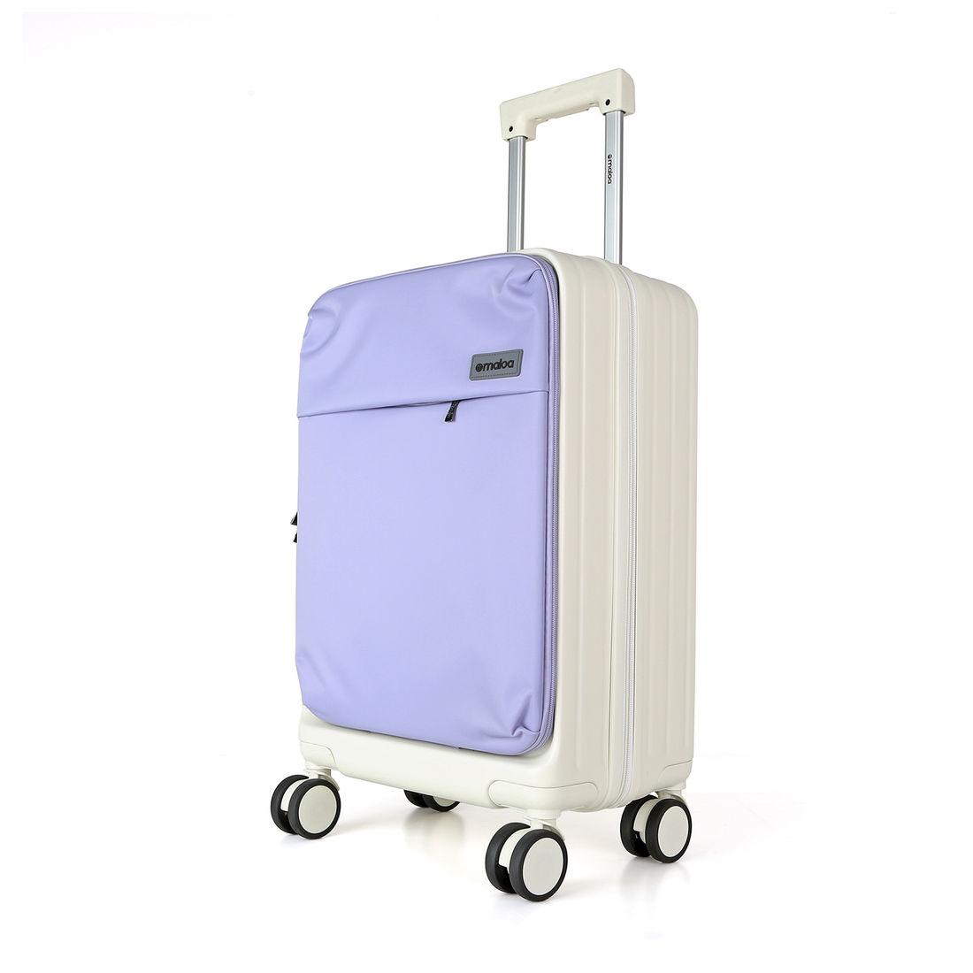 Mala de Viagem Pequena de Bordo 10 kg Policarbonato Cuba Maloa Lilás