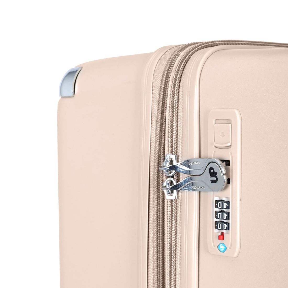 Mala de Viagem Media 23kg com Expansor Katerini Bege