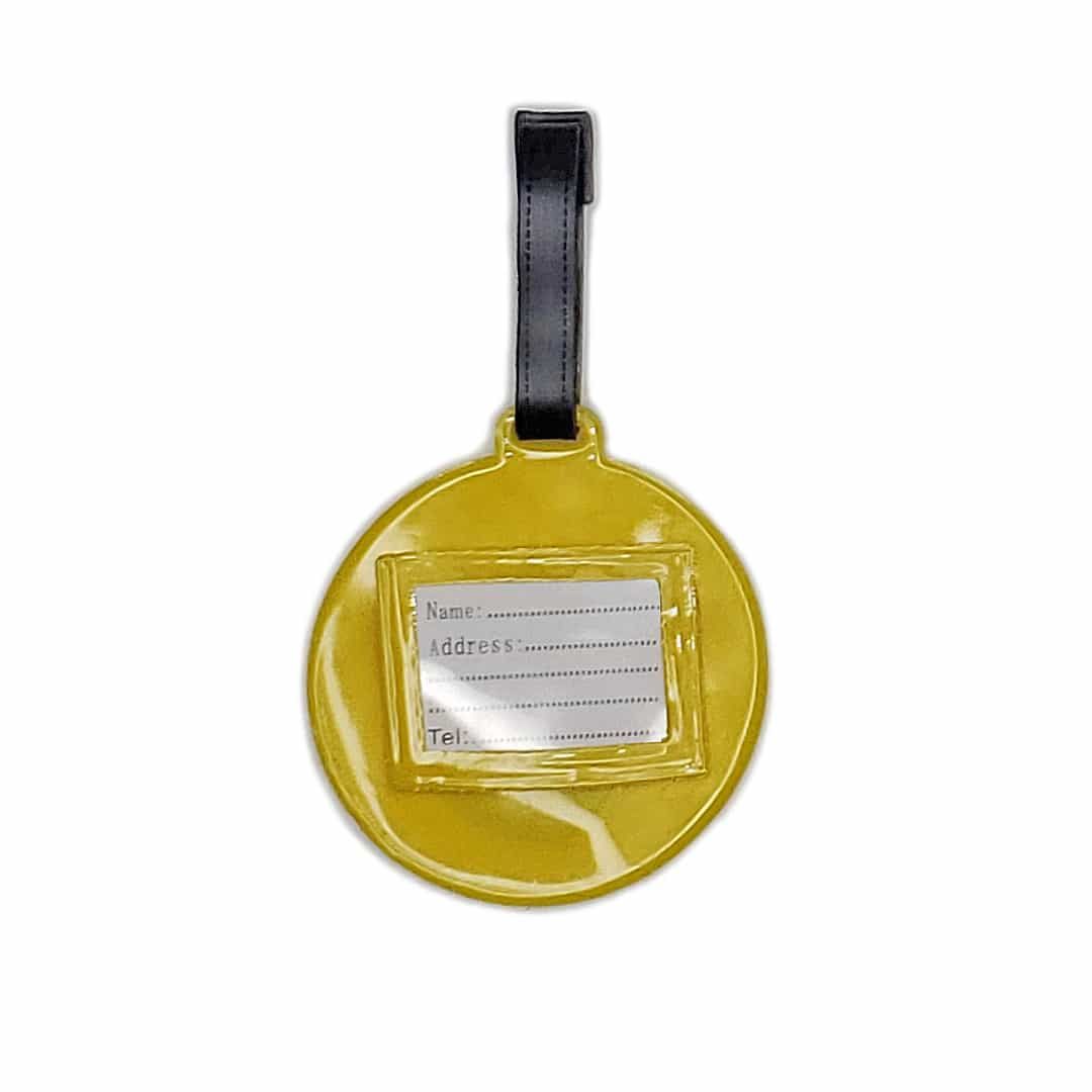 Tag Identificador de Bagagem para Malas de Viagem Emoji Coração Tag Identificador de Bagagem para Malas de Viagem Emoji Coração