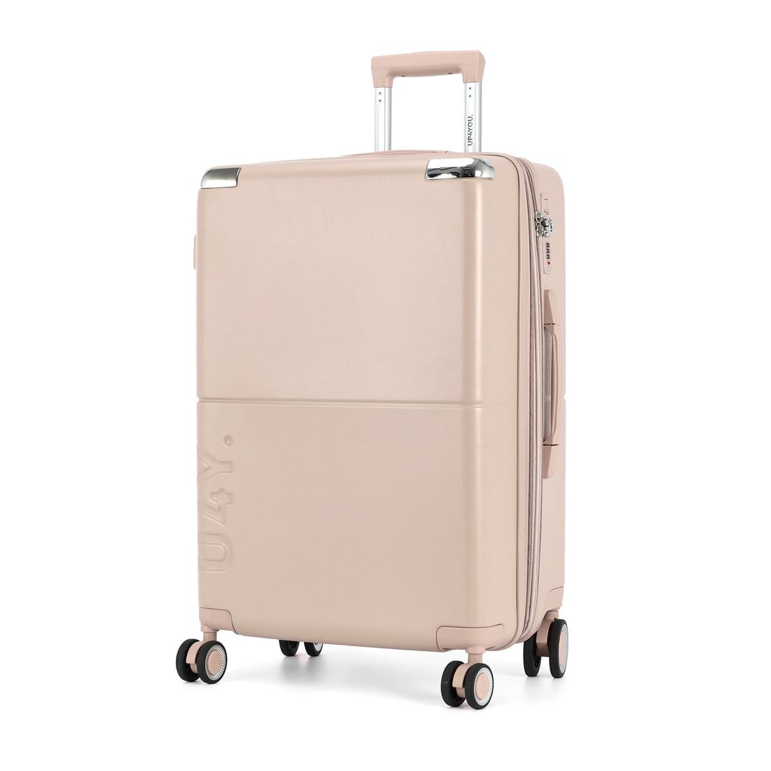 Mala de Viagem Pequena de Bordo 10kg com Expansor Katerini Bege
