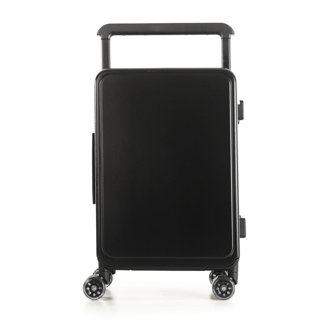 Mala de Viagem Pequena de Bordo 10 kg Policarbonato Chicago Maloa Preto Mala de Viagem Pequena de Bordo 10 kg Policarbonato Chicago Maloa Preto