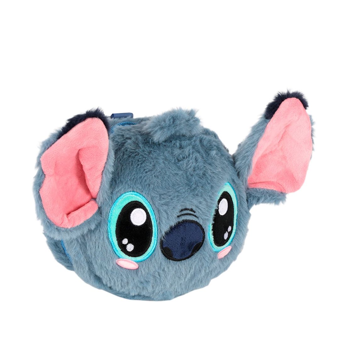 Almofada de Pescoço com Mascara de Dormir em Pelúcia Stitch Azul Almofada de Pescoço com Mascara de Dormir em Pelúcia Stitch Azul