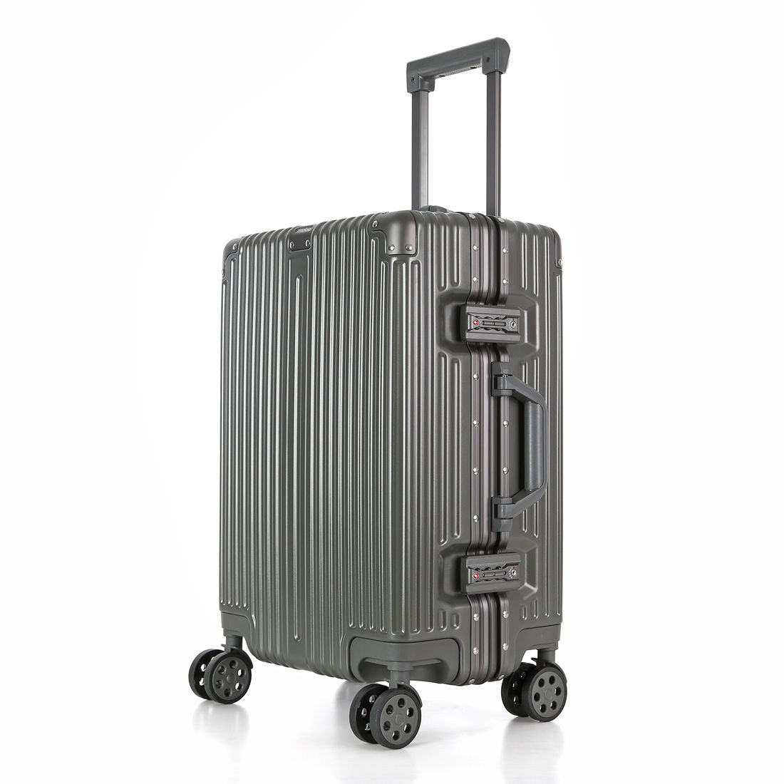 Kit de Viagem com 3 Peças Policarbonato ABS Noruega Maloa Chumbo