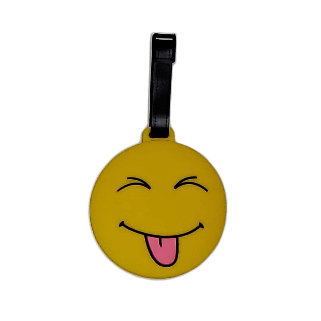 Tag Identificador de Bagagem para Malas de Viagem Smile mostrando Lingua Tag Identificador de Bagagem para Malas de Viagem Smile mostrando Lingua