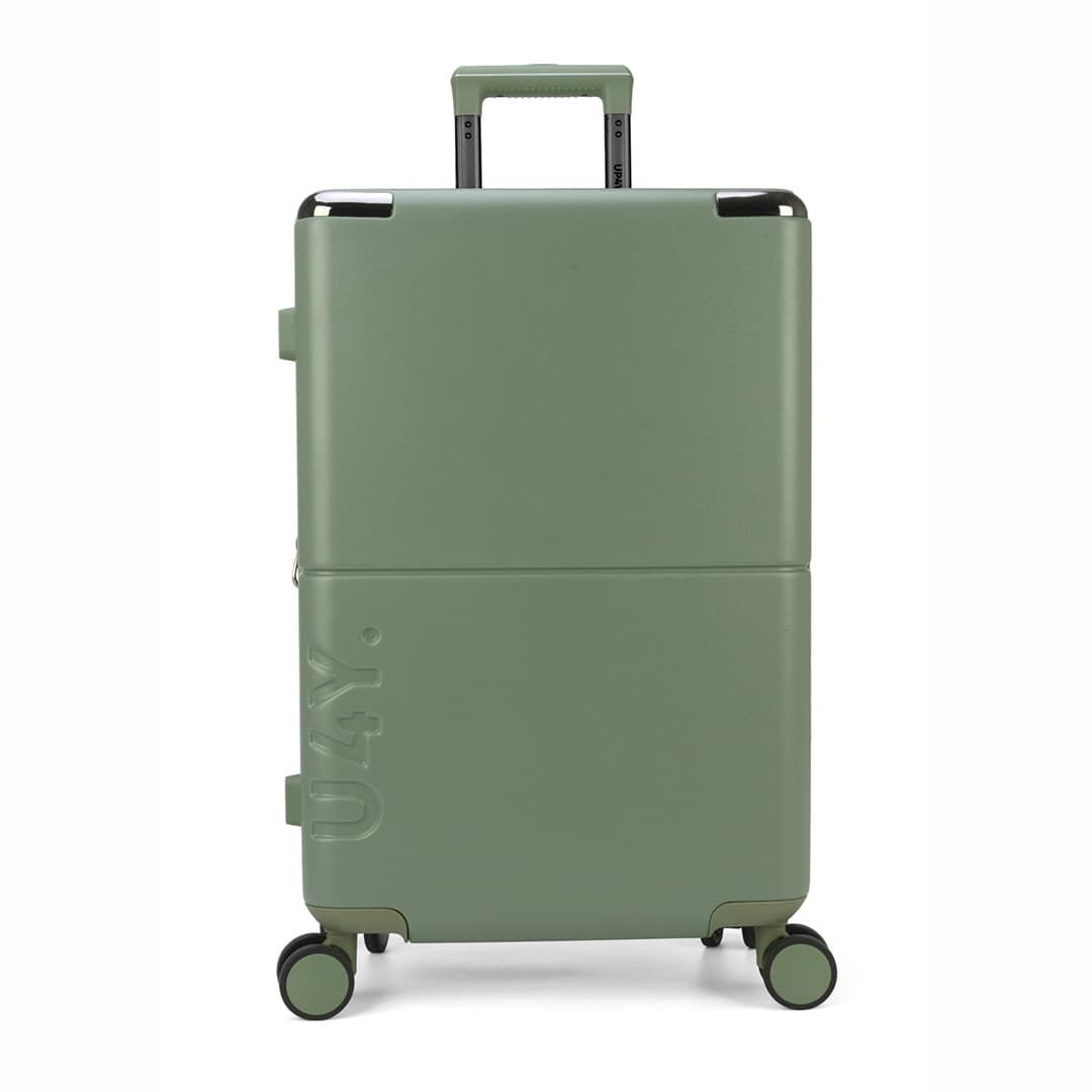 Kit de Malas de Viagem 3 Peças com Expansor e Frasqueira Katerini Verde Kit de Malas de Viagem 3 Peças com Expansor e Frasqueira Katerini Verde