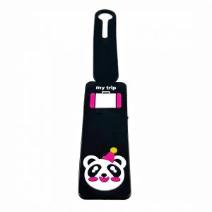 Tag de Malas My Trip Maloa Panda Preta