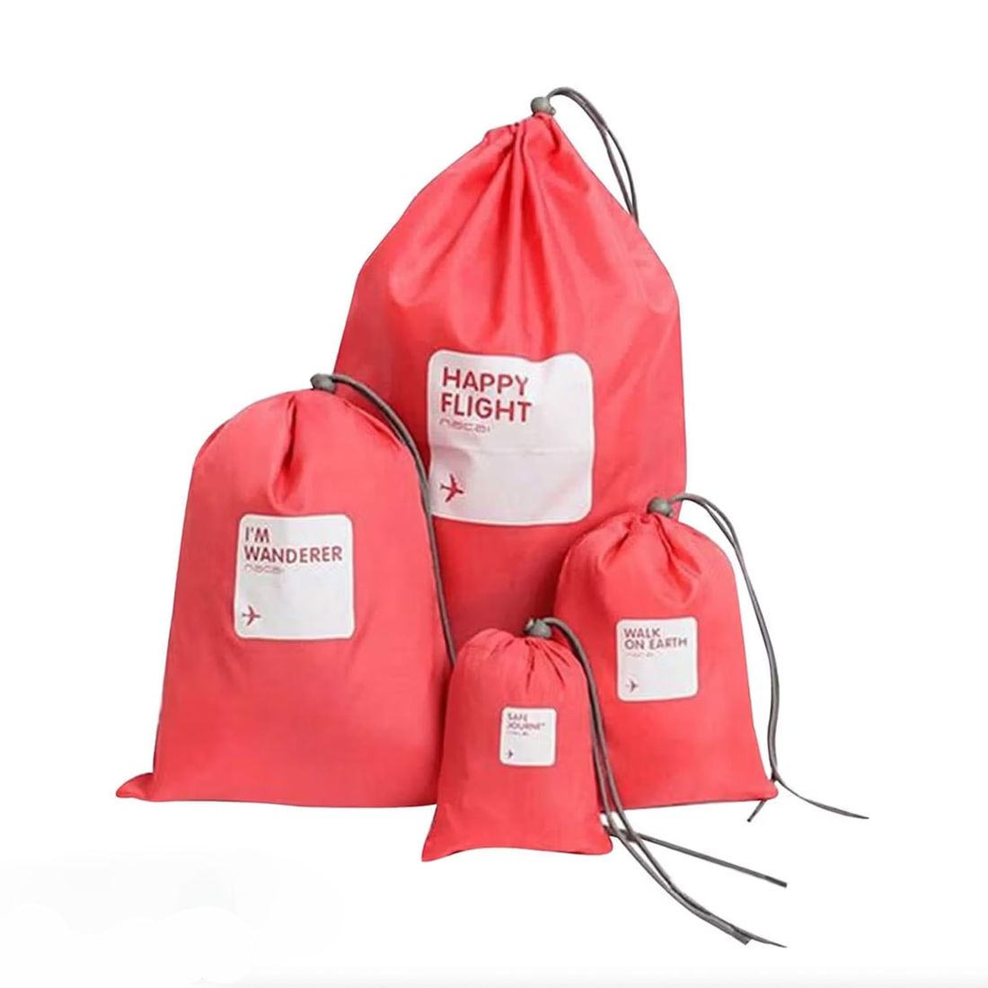 Kit de Mala Pequena de Bordo 10 kg Amsterdam, Bolsa de Mao, Saco Organizador Melancia e Kit Frasco 10 Peças Vinho