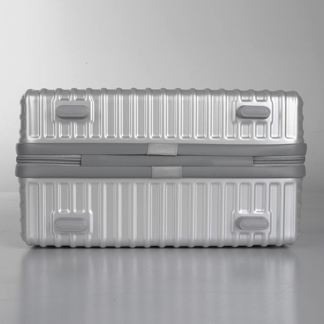 Kit de Viagem com 3 Peças Policarbonato ABS Noruega Maloa Prata