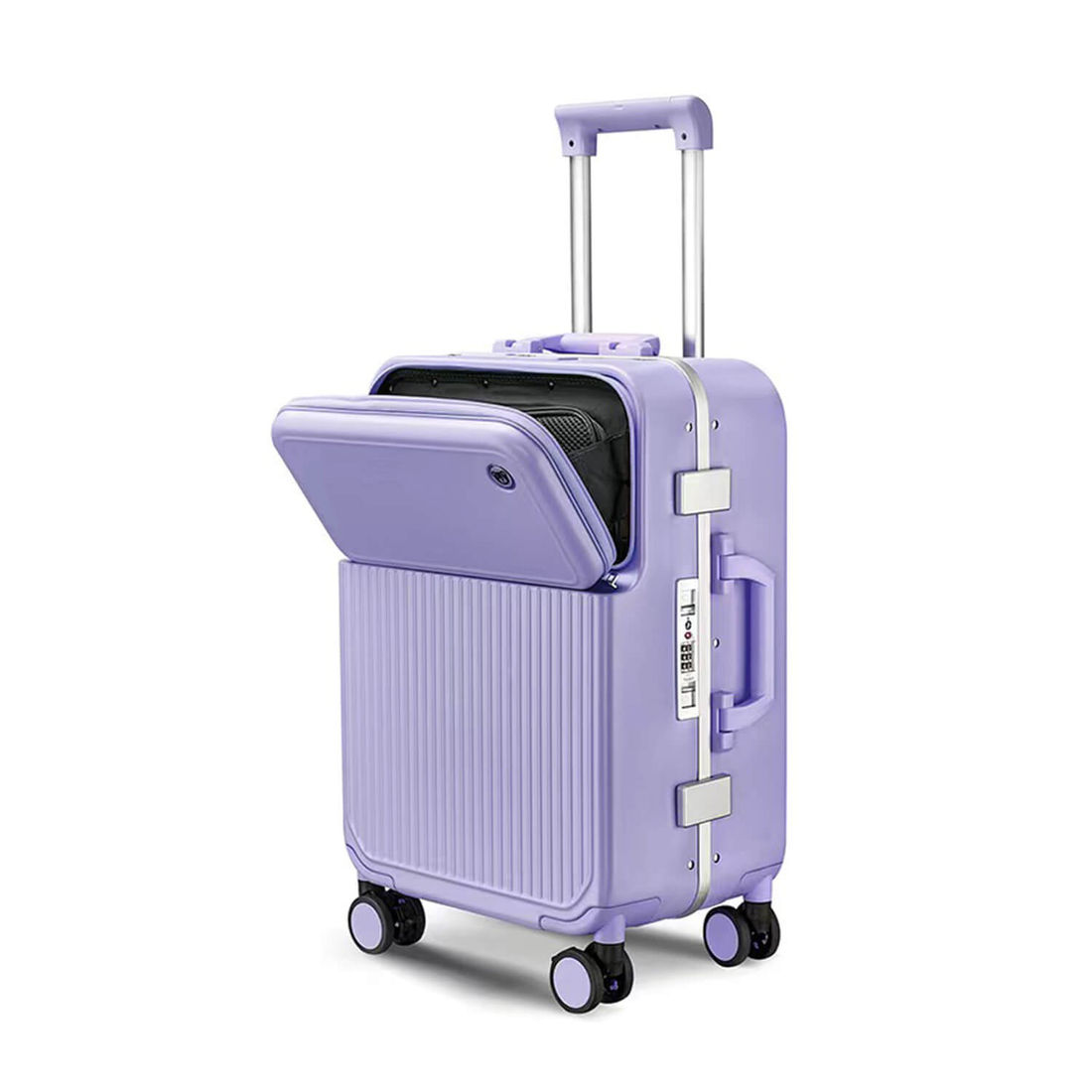 Mala de Viagem Pequena de Bordo 10 kg em Policarbonato Porto Maloa Lilás Mala de Viagem Pequena de Bordo 10 kg em Policarbonato Porto Maloa Lilás