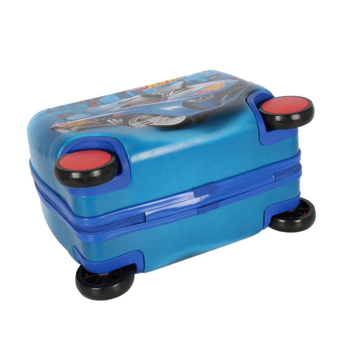 Mala de Viagem Infantil de Bordo em PC Hot Whells Azul Mala de Viagem Infantil de Bordo em PC Hot Whells Azul