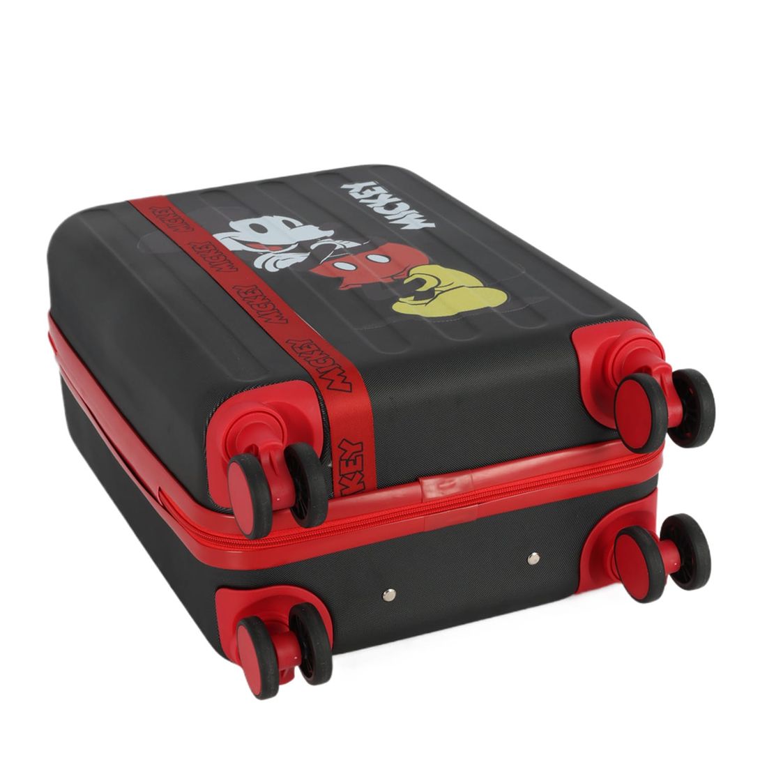Mala de Viagem Pequena de Bordo em ABS Mickey Preta Mala de Viagem Pequena de Bordo em ABS Mickey Preta