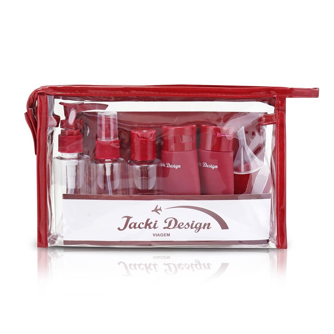 Kit de Mala Pequena de Bordo Noruega Preta e Prata, Bolsa Porta Lingerie Preto e Vinho e Kits Frasco 10 Pecas Preto e Vinho Kit de Mala Pequena de Bordo Noruega Preta e Prata, Bolsa Porta Lingerie Preto e Vinho e Kits Frasco 10 Pecas Preto e Vinho