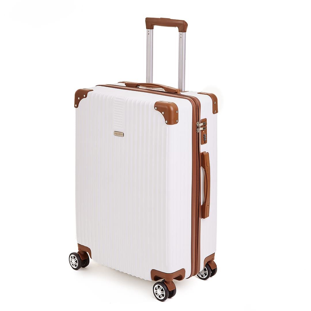 Mala de Viagem Pequena de Bordo 10Kg Italia Maloa Branca Mala de Viagem Pequena de Bordo 10Kg Italia Maloa Branca