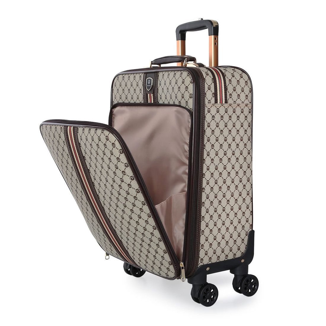 Kit de Mala Pequena de Bordo 10 kg Amsterdam, Bolsa de Mao, Saco Organizador Melancia e Kit Frasco 10 Peças Vinho