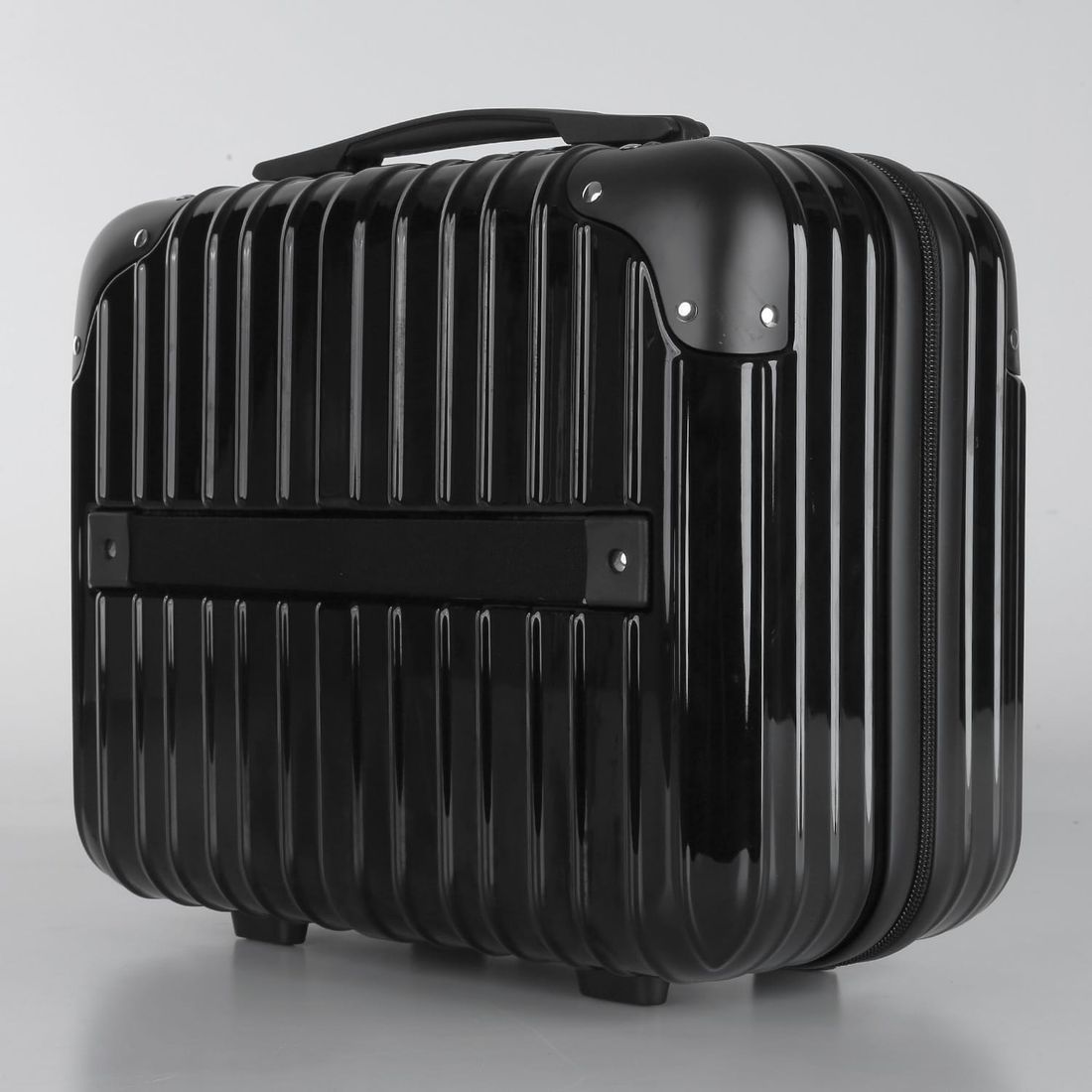 Conjunto Mala de Viagem Pequena de Bordo 10kg ABS Policarbonato com Expansor e Frasqueira Brasil Maloa Preto Conjunto Mala de Viagem Pequena de Bordo 10kg ABS Policarbonato com Expansor e Frasqueira Brasil Maloa Preto