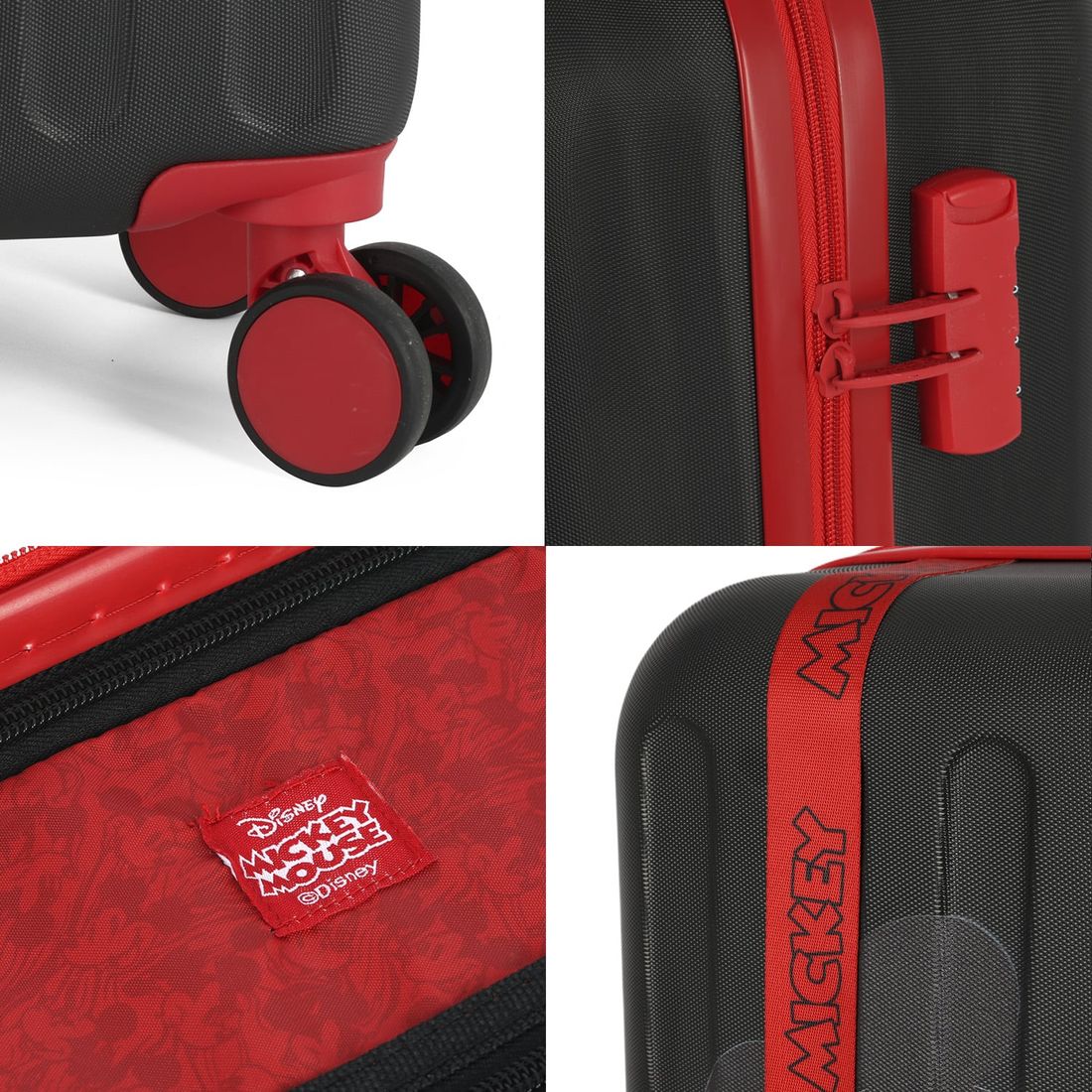 Conjunto de Mala de Bordo 10 kg e Mochila Infantil Mickey Conjunto de Mala de Bordo 10 kg e Mochila Infantil Mickey