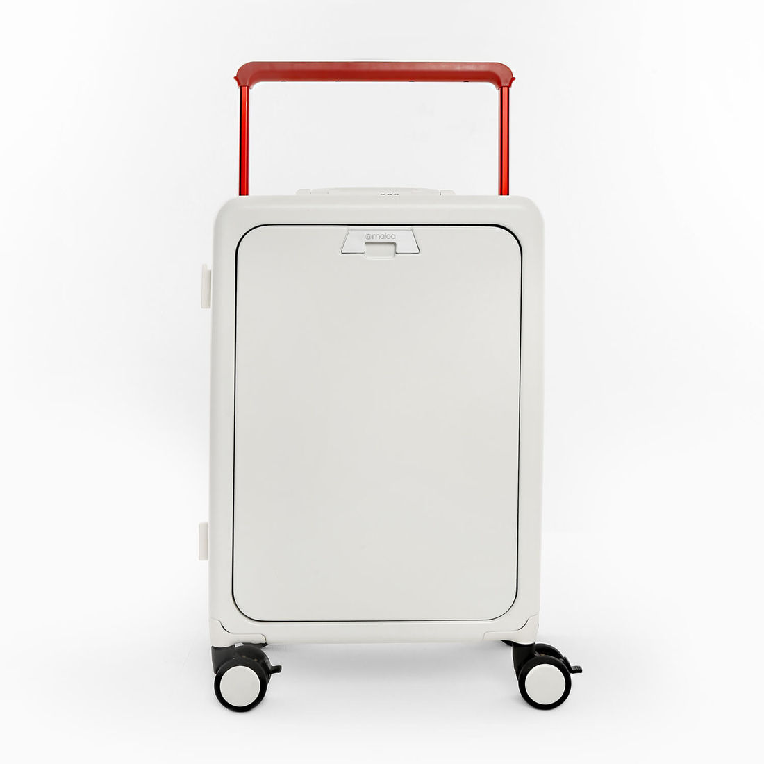 Mala de Viagem Pequena de Bordo 10 kg em Policarbonato Berlim Maloa Branco