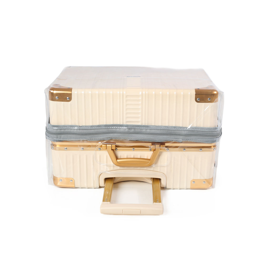 Compre Mala de Viagem Toronto Grande 32kg Bege e Ganhe 1 Capa Transparente