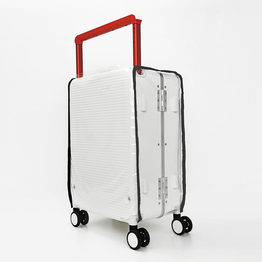 Kit de Malas de Viagem Média 23 kg e Pequena de Bordo 10kg PC Dinamarca Branco