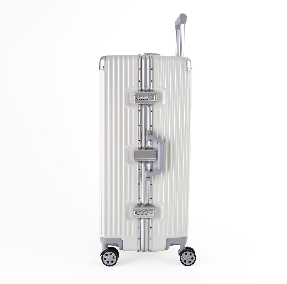 Kit de Viagem com 4 Peças Policarbonato ABS Noruega Maloa Branco Kit de Viagem com 4 Peças Policarbonato ABS Noruega Maloa Branco