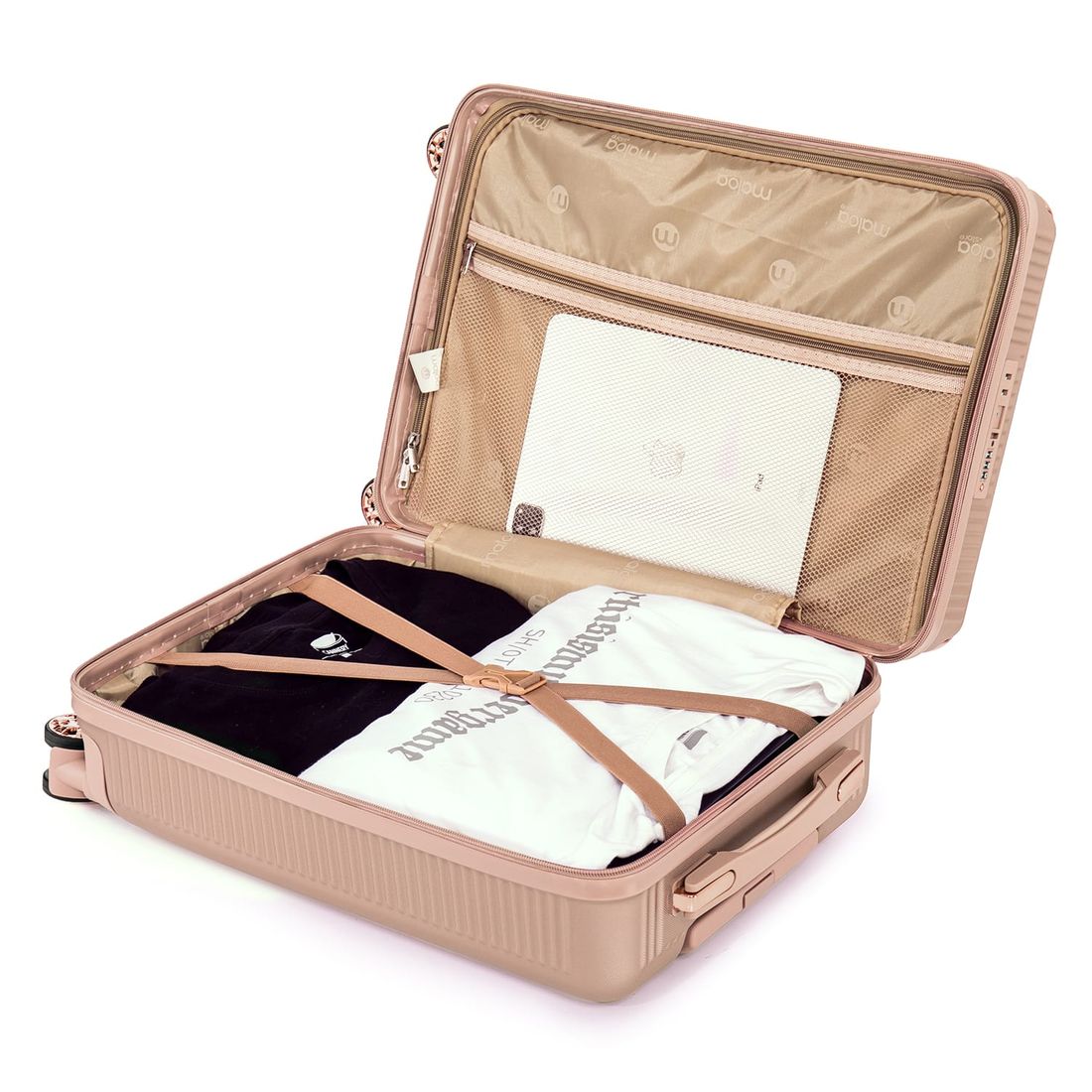 Mala de Viagem Pequena de Bordo 10Kg Croacia Maloa Rose Mala de Viagem Pequena de Bordo 10Kg Croacia Maloa Rose