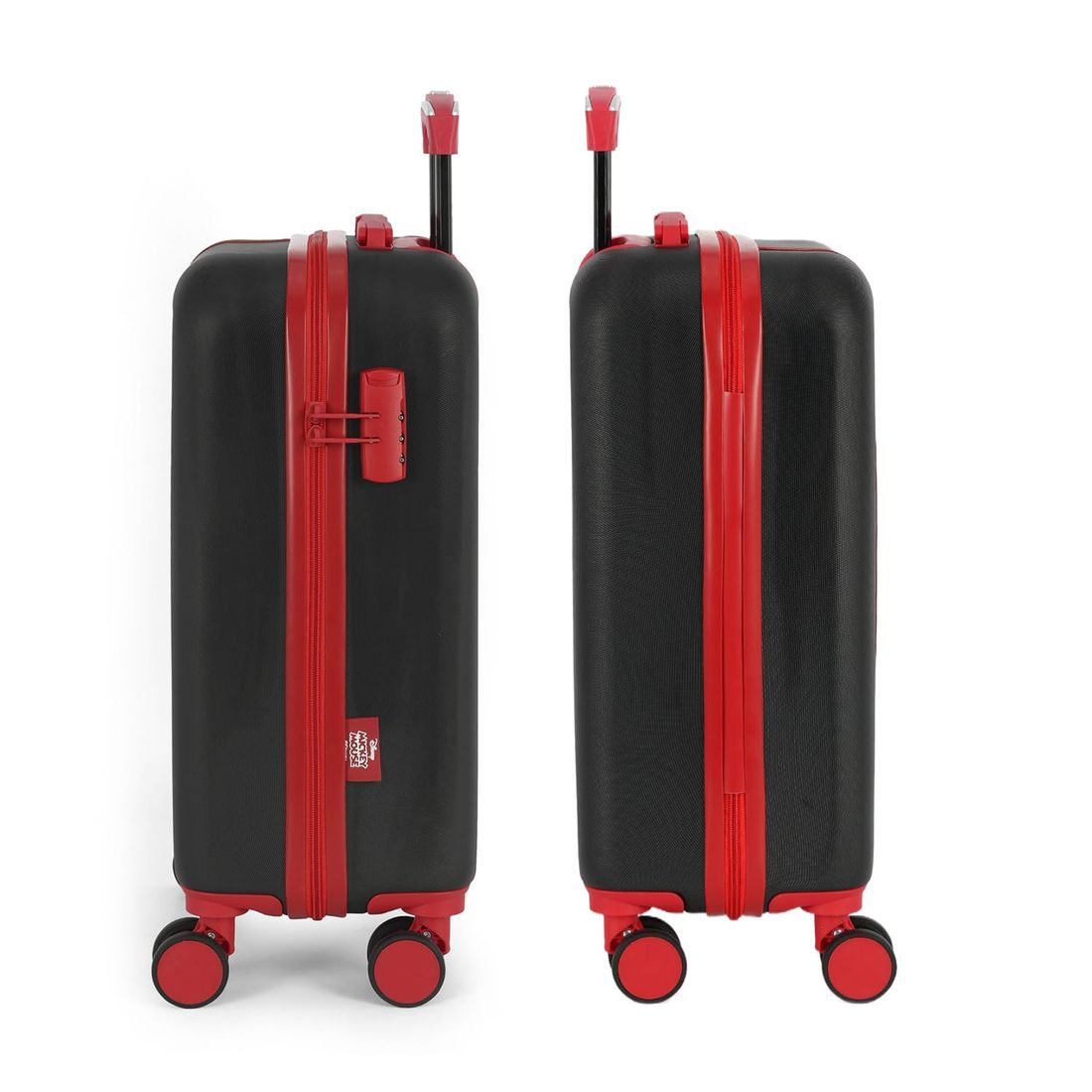 Mala de Viagem Pequena de Bordo em ABS Mickey Preta Mala de Viagem Pequena de Bordo em ABS Mickey Preta