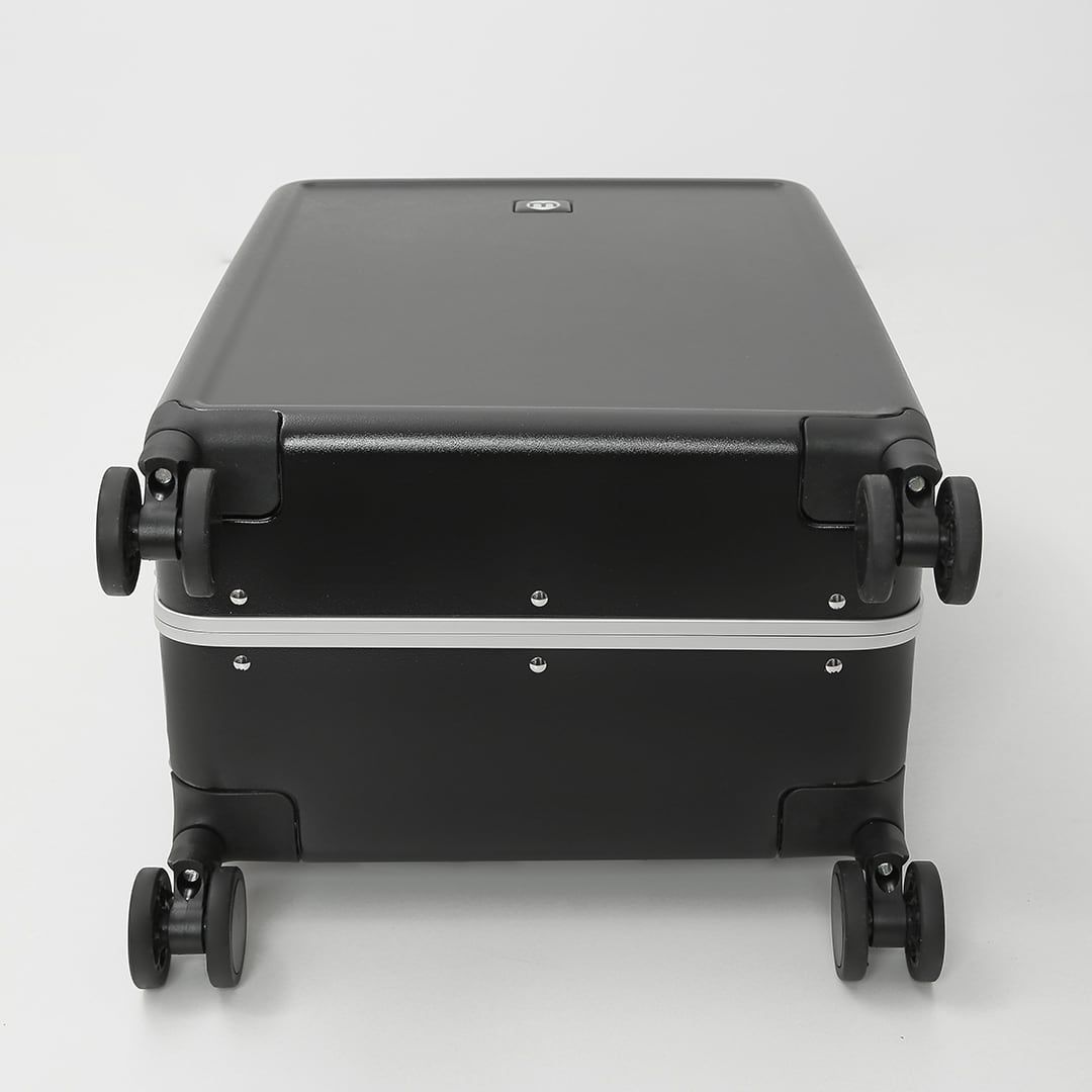 Kit de Malas de Viagem Média 23 kg e Pequena de Bordo 10kg PC Dinamarca Preto