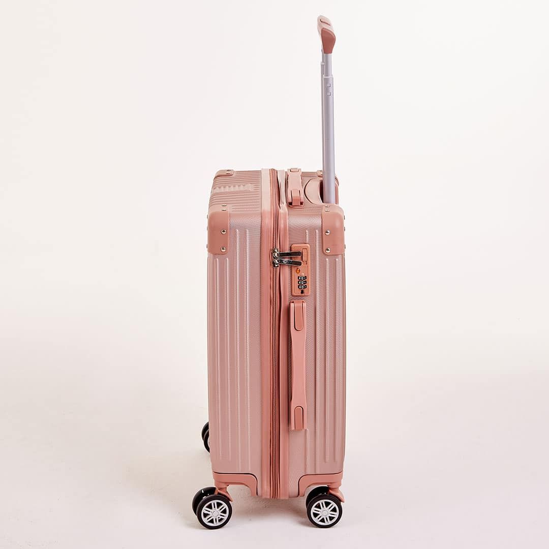 Mala de Viagem Pequena de Bordo 10Kg Italia Maloa Rose Mala de Viagem Pequena de Bordo 10Kg Italia Maloa Rose