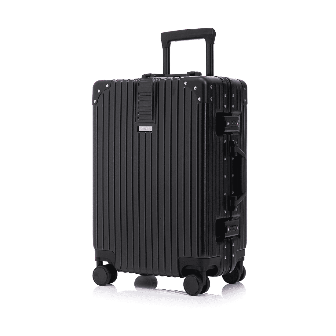 Kit de Viagem com 3 Peças e Frasqueira ABS Policarbonato Toronto Maloa Preto