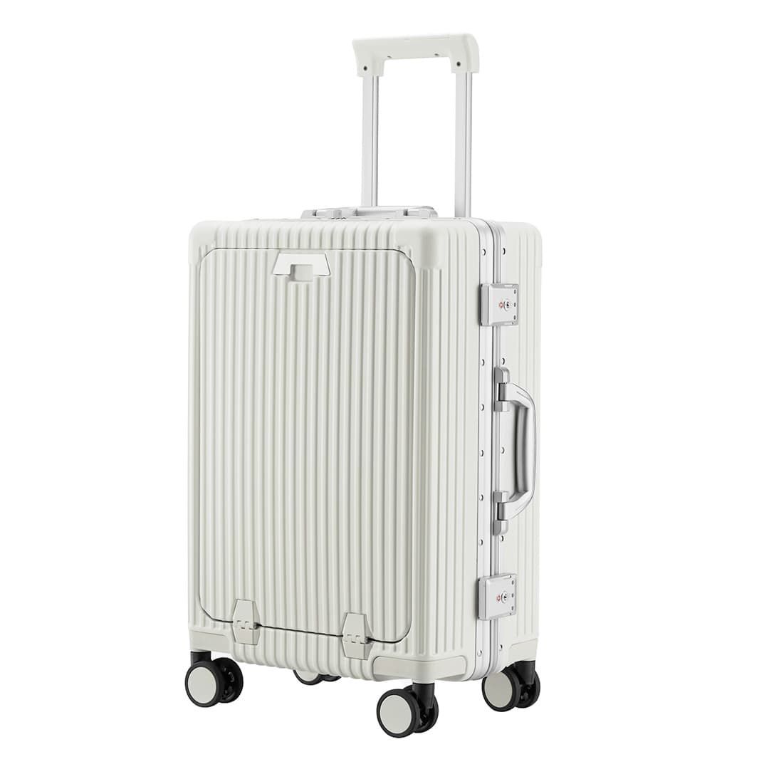 Mala de Viagem Pequena de Bordo 10 kg Policarbonato Suécia Branco Mala de Viagem Pequena de Bordo 10 kg Policarbonato Suécia Branco