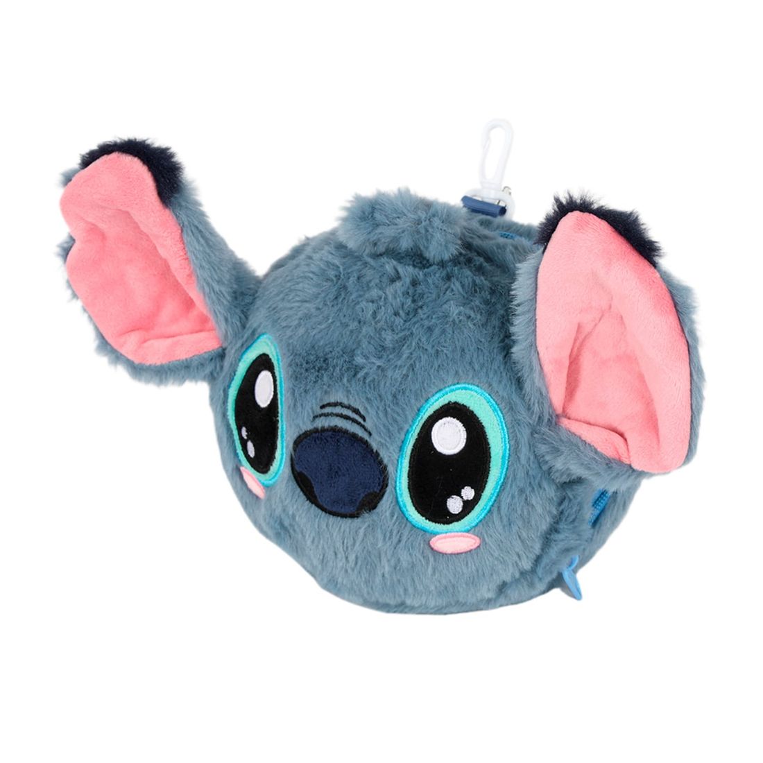 Almofada de Pescoço com Mascara de Dormir em Pelúcia Stitch Azul Almofada de Pescoço com Mascara de Dormir em Pelúcia Stitch Azul