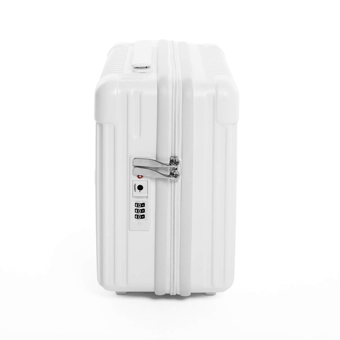 Conjunto de Mala de Bordo 10 kg e Frasqueira Suecia Maloa Branco