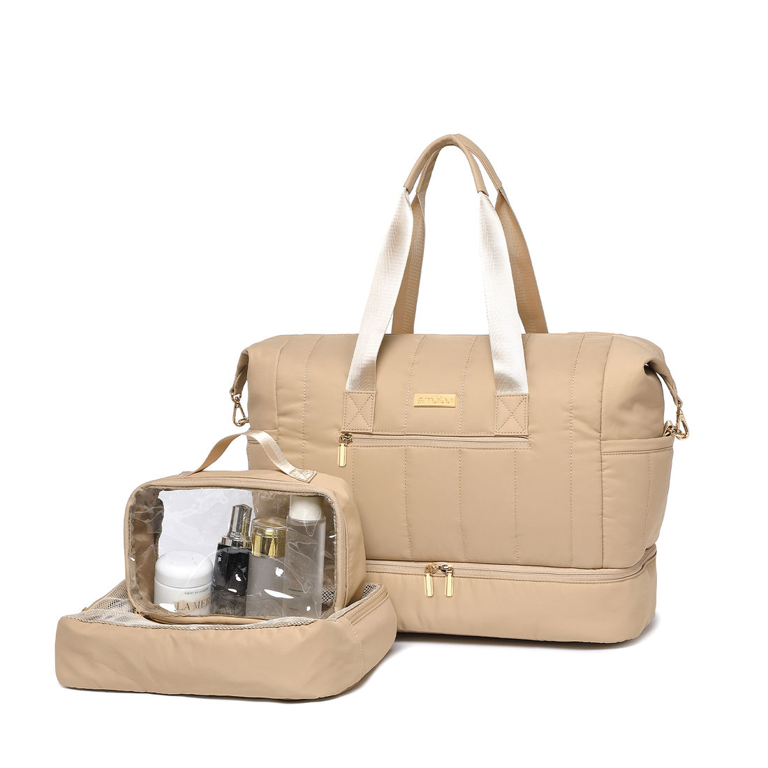 Bolsa de Viagem em Poliéster Multifuncional Nomad Maloa Cáqui Bolsa de Viagem em Poliéster Multifuncional Nomad Maloa Cáqui