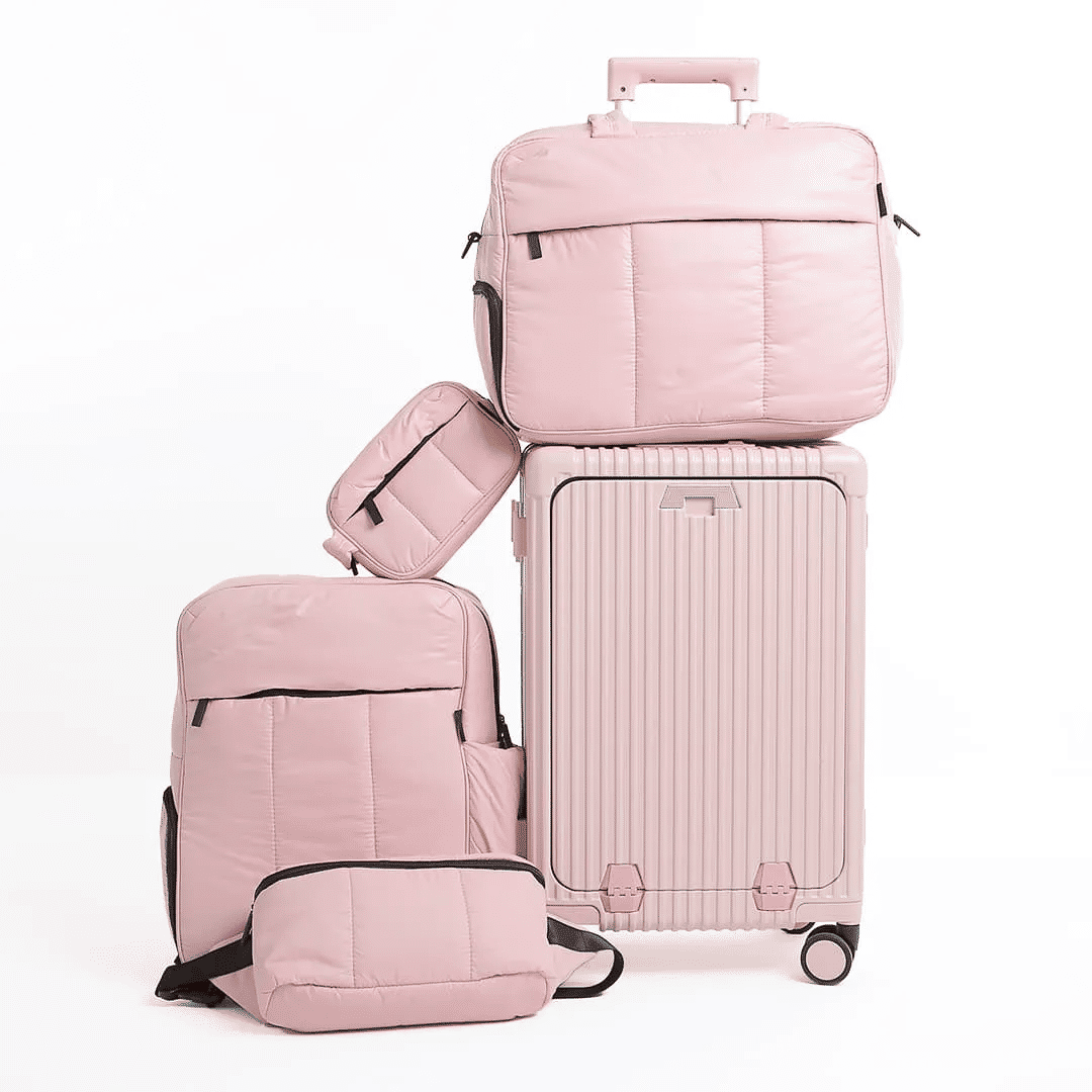 Kit de Mala Pequena de Bordo 10kg Suécia e Kit Confort Bag Completo