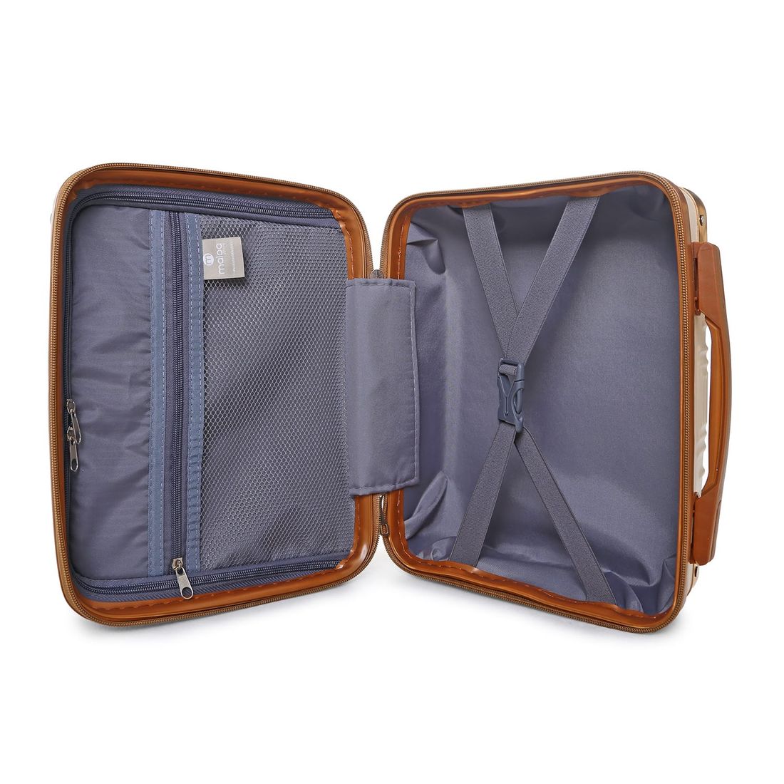 Compre Kit de Malas de Viagem Toronto Bege Media 23kg, Grande 32kg e Frasqueira e GANHE 2 Capas Transparentes Cinza